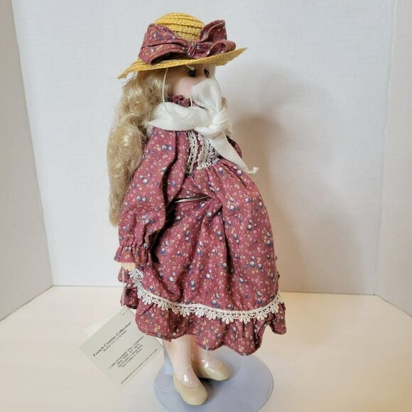 1989 Effanbee 13" FRENCH COUNTRY Mama Mother Porcelain DOLL - New With Tags - Picture 9 of 9